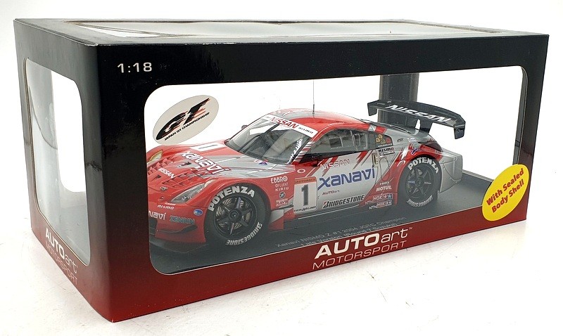 Autoart 1/18 Scale Diecast 80481 - Nissan Xanavi NISMO Z #1 2004