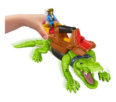 Imaginext Piraten, Laufendes Krokodil & Käpt'n Hook