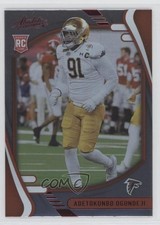 2021 Panini Absolute Rookies Red Adetokunbo Ogundeji #155 0w8