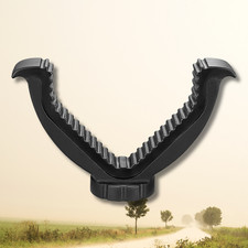 Stable V YOKE Holder Head For Gun Rifle Stick / Camera Monopod / Bipod / Tripod
