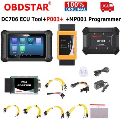 OBDSTAR DC706 E.CU Clone Tool Full Version & P003+ Kits & MP001 Programmer USA