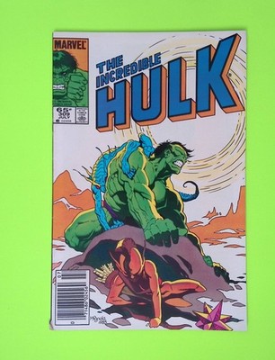 Incredible Hulk #309 Vol. 1 1985 Marvel Comics Newsstand Mid Grade SD23-184