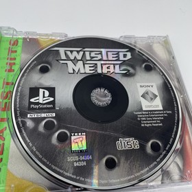 Twisted Metal PS1 PlayStation 1 Complete CIB Greatest Hits