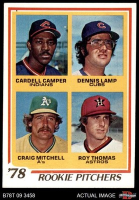 1978 Topps #711 Cardell Camper Rookie Pitchers 8 - NM/MT