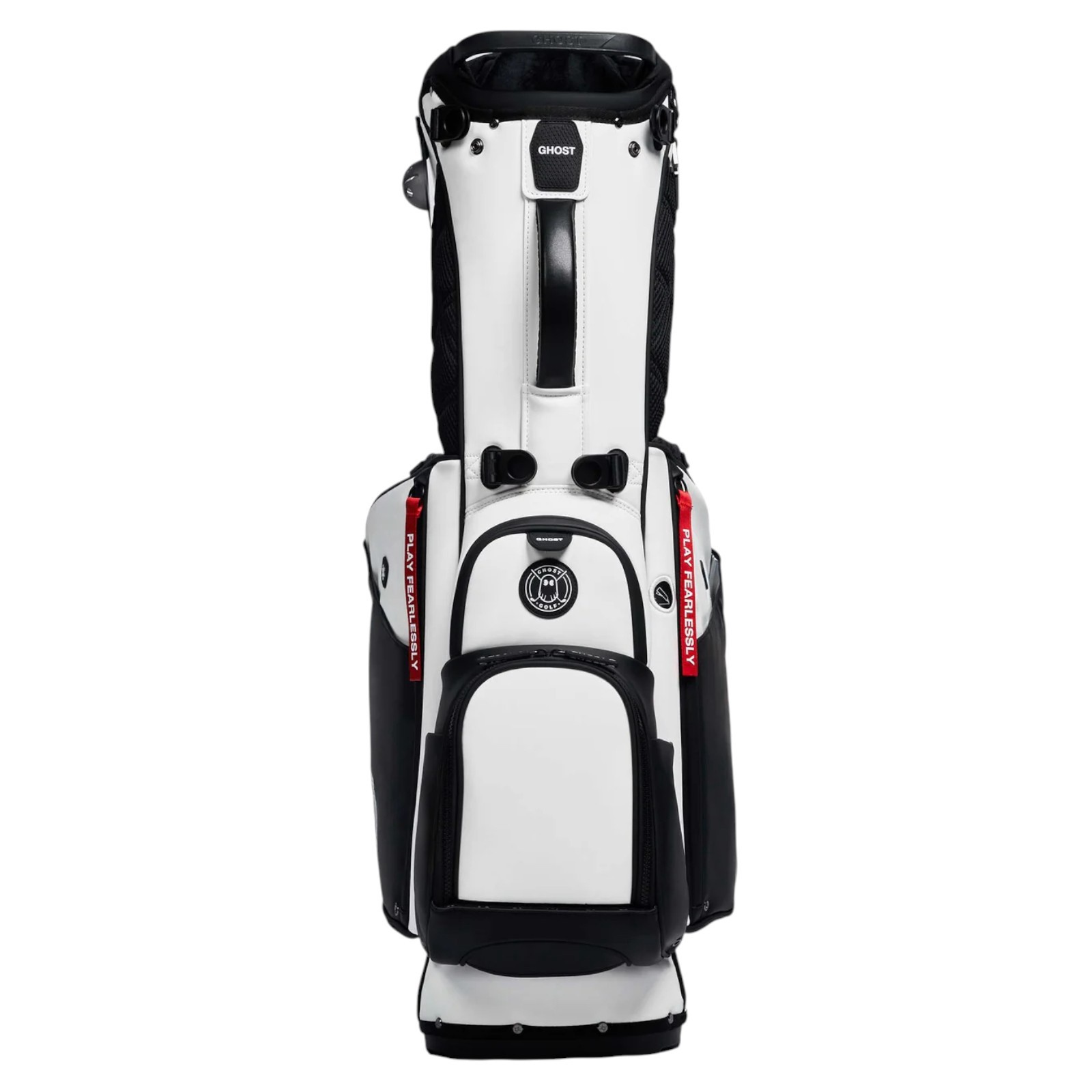 Ghost Golf 2025 Anyday 7-Way Stand Bag, Men's, Black/White