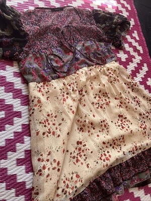 Hippie Ibiza Kleid Vero Moda L 38 40 Boho Festival