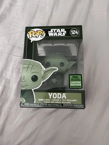 Funko Pop! Vinyl: Star Wars Yoda #124 (2021 Spring Convention Limited Edition …)