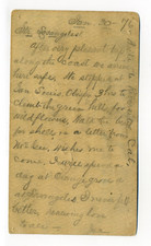 Los Angeles CA, Green Hill of San Luis Obispo, nunca se sintió mejor, postal de 1876