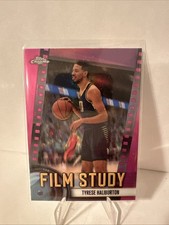 2024-25 Topps Chrome - Film Study Tyrese Haliburton #FS-13 Pink Refractor