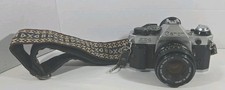 Canon AE-1 Program 35mm SLR Film Camera 50mm 1:1.8 Canon Lens Untested As-Is