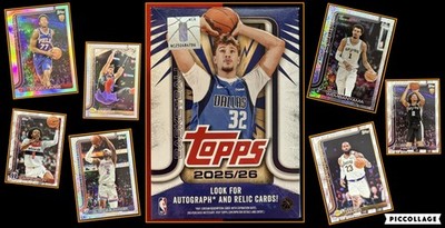 2025-26 Topps Basketball: Pack Fresh! Retail & Hobby PARALLELS ''Pick a Card''