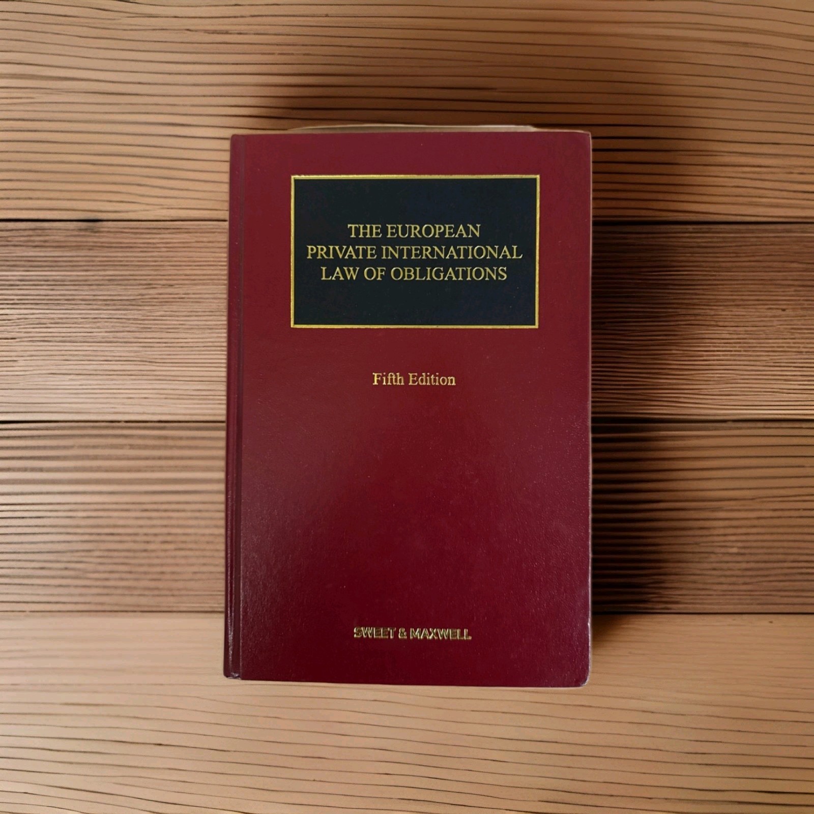 The European Private International Law of Obligations 5th Ed By Richard Plender