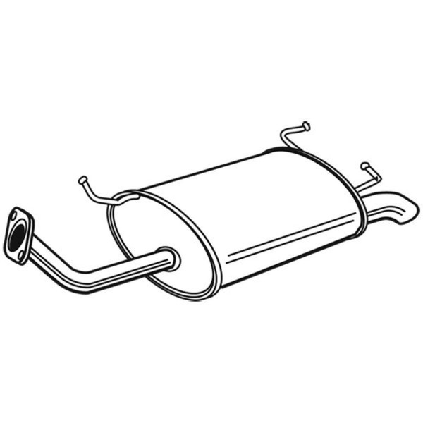 Walker EndschalldäMpfer SchalldäMpfer Hinten FüR Nissan Primera 1.6 16V-image