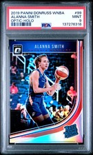 PSA 9 Alanna Smith 2019 Panini Donruss Wnba Optic-Holo #99