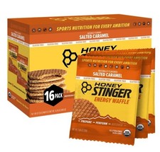 Honey Stinger Organic Gluten Free Salted Caramel Waffle  Energy Stroopwafel ...