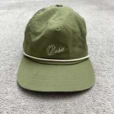Deso Snapback Outdoor Hat Cap Mens One Size Olive green Adjustable Hiking USA