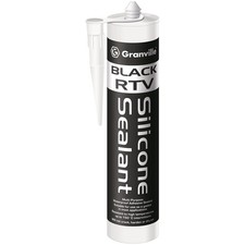 RTV Silicone Sealant Cartridge - 310ml - Black - Waterproof - Granville 0235