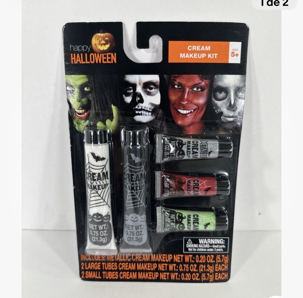 Brand New Happy Halloween Cream Makeup Kit