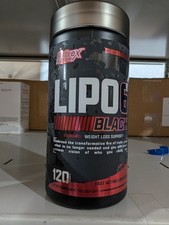 Nutrex BLACK 120 Capsules Fat Burner  BEST BY 6/2028 