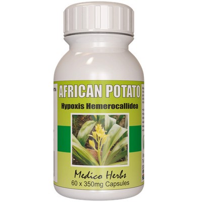 African Potato Capsules (60x350mg)