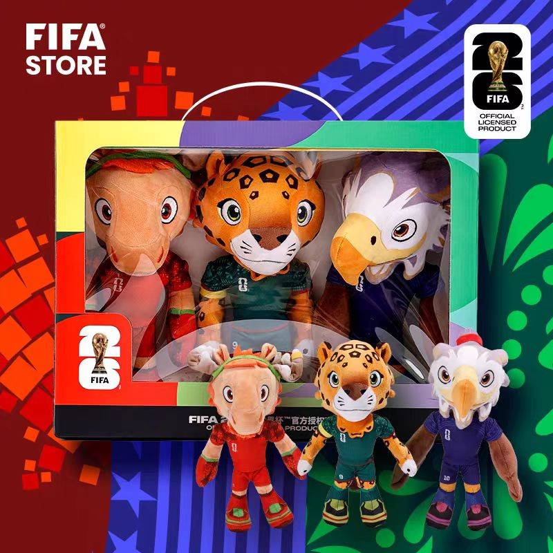 The Official FIFA 2026 World Cup Classic Mascot Plush Doll CLUTCH