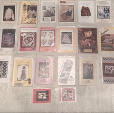Vintage Quilt/ Clothes Pattern LOT 20 PC Vest...