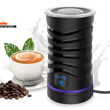 Electric Milk Frother and Steamer Hot Chocolate Machine 400W 4 in 1 Temperature 