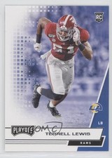 2020 Panini Playoff Rookies Terrell Lewis #297 0z9e