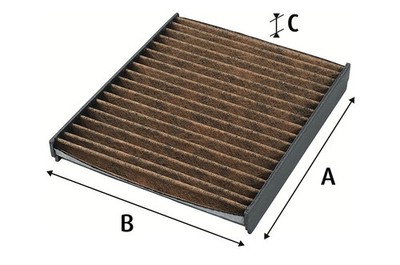 Innenraumfilter VALEO PROTECT MAX 701009 mit fungizider Wirkung für SEAT FABIA 4