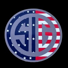 Sig Sauer 3 Inch Red White Blue Usa Flag Sticker Not Ruger Smith Wesson Glock Sig Sauer 3 Inch Red White Blue Usa Flag Sticker Not Ruger Smith Wesson Glock