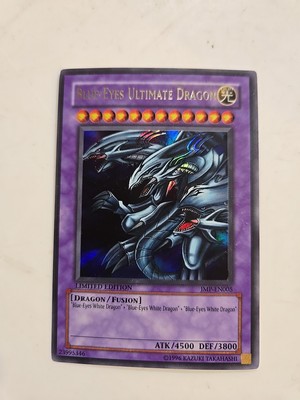 Blue-Eyes Ultimate Dragon (Secret) JMP-EN005 Shonen Jump Magazine Promos  (A)
