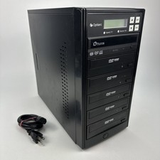 Optiarc 1 to 5 DVD/CD Duplicator Tower - Plextor source drive - Tested & Working