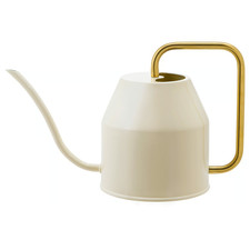 IKEA Watering Can Ivory/Gold-Colour 0.9 Steel Indoor Plants  NEW VATTENKRASSE UK