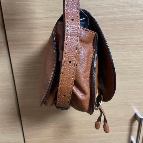 Chloe kleine Satteltasche hellbraun 19×14cm authentisch Designer Luxus kultig Vintage - Bild 6 von 10