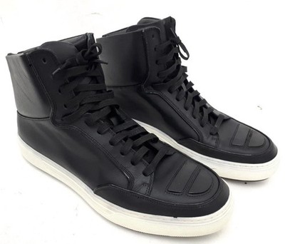 Alejandro Ingelmo Trainers Jeddi Black Leather UK Size 12 EU 46 NEW In Box