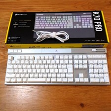 CORSAIR K70 RGB PRO White Mechanical Gaming Keyboard 2022 Good condition
