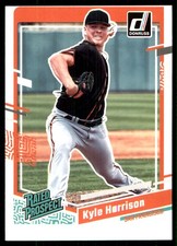 Kyle Harrison 2023 Donruss #34 Giants MLB READ FREE SHIPPING AutographDen
