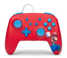 PowerA Controller Switch – Red Woo-hoo! Mario Design - OPEN FREE SHIPPING