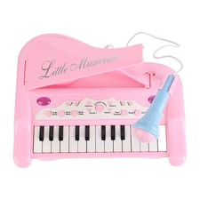 Muzyka Pianino Zabawka Wielofunkcyjny instrument do nauki muzyki z mikrofonem CU