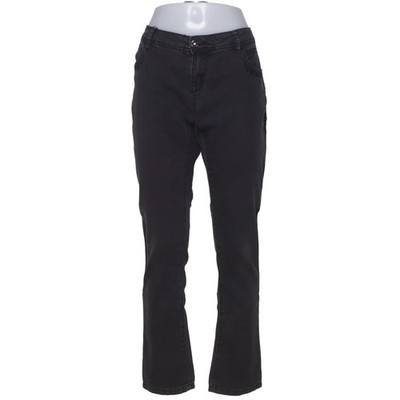 Okay, Jeans, Größe: 42, Grau, Baumwolle/Elasthan/Polyester, Einfarbig #oEf
