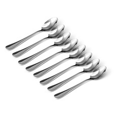 Stainless Steel Coffee Spoon 8 Pcs Baking Tea Espresso Soup Rice Gadget