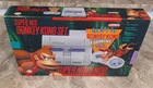 Super Nintendo SNES Donkey Kong Country Console Set - CIB