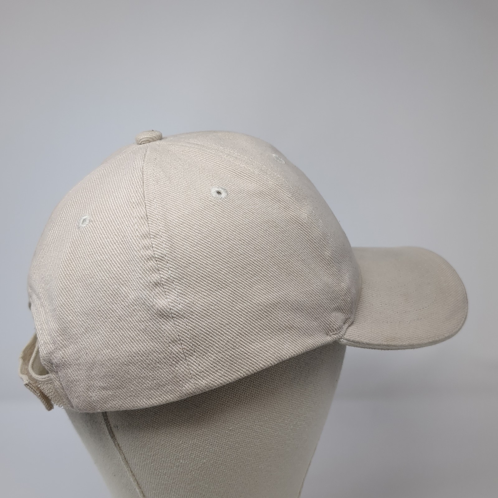 Saint Alphonsus Strapback Baseball Cap Beige One … - image 6