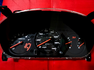 1999-2000 Honda Civic Si EM1 Instrument Cluster 96-00 Ex Dx Cx Si 1999-2000 Honda Civic Si EM1 Instrument Cluster 96-00 Ex Dx Cx Si