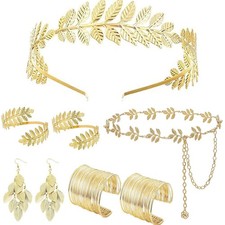 Greek Goddess - 8Pcs Goddess Costume Toga Set