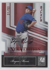 2007 Donruss Elite Extra Edition 31/50 Bryan Morris #10 Auto 0z19