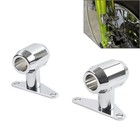 0-6" Springer Front End Fork Mudguard Mount Chrome For Harley Choppers Custom