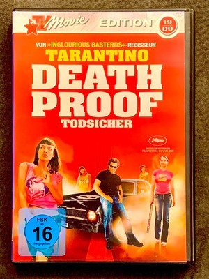   DEATH PROOF   Todsicher DVD deutsch   Kult Action TV Movie Edition 19/2009