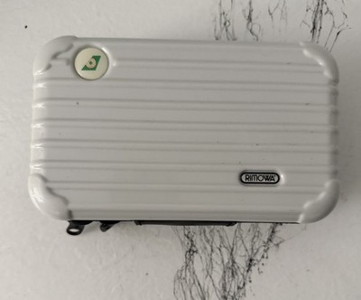 RIMOWA EVA Air First Class Toiletry Travel Hard Case White