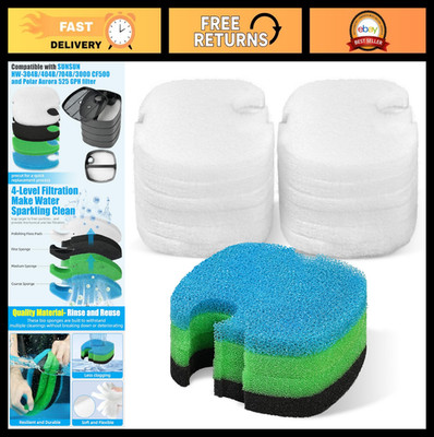 Replacement Canister Filter Pads for SUNSUN HW-304B/404B/704B - Aquarium Filter